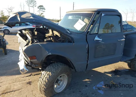 1971 Chevrolet C10 из США, поврежденный, VIN KE141F602760